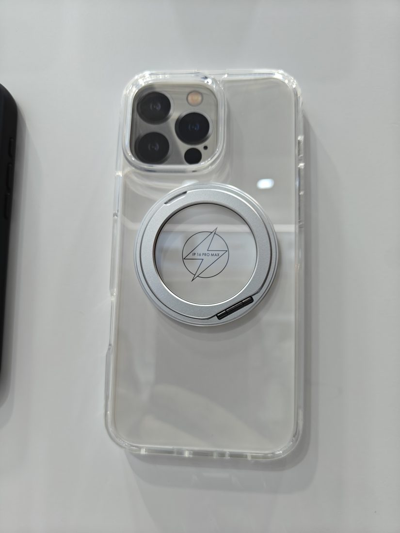 360 Rotation Stand & Holder Clear Magsafe Case for iPhone 11-17 Series view 2