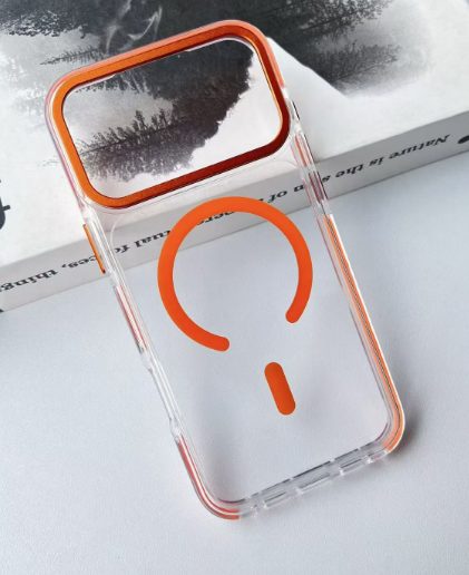 Colorful Scratch-Resistant Magnetic Case for iPhone 11-17 Series — phone accessory shipped from Shenzhen warehouse