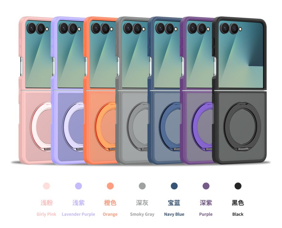 2.0MM Skin Feeling Magsafe Case with Rotating Stand & Flexible TPU Hinge for iPhone 11-17 Series view 2