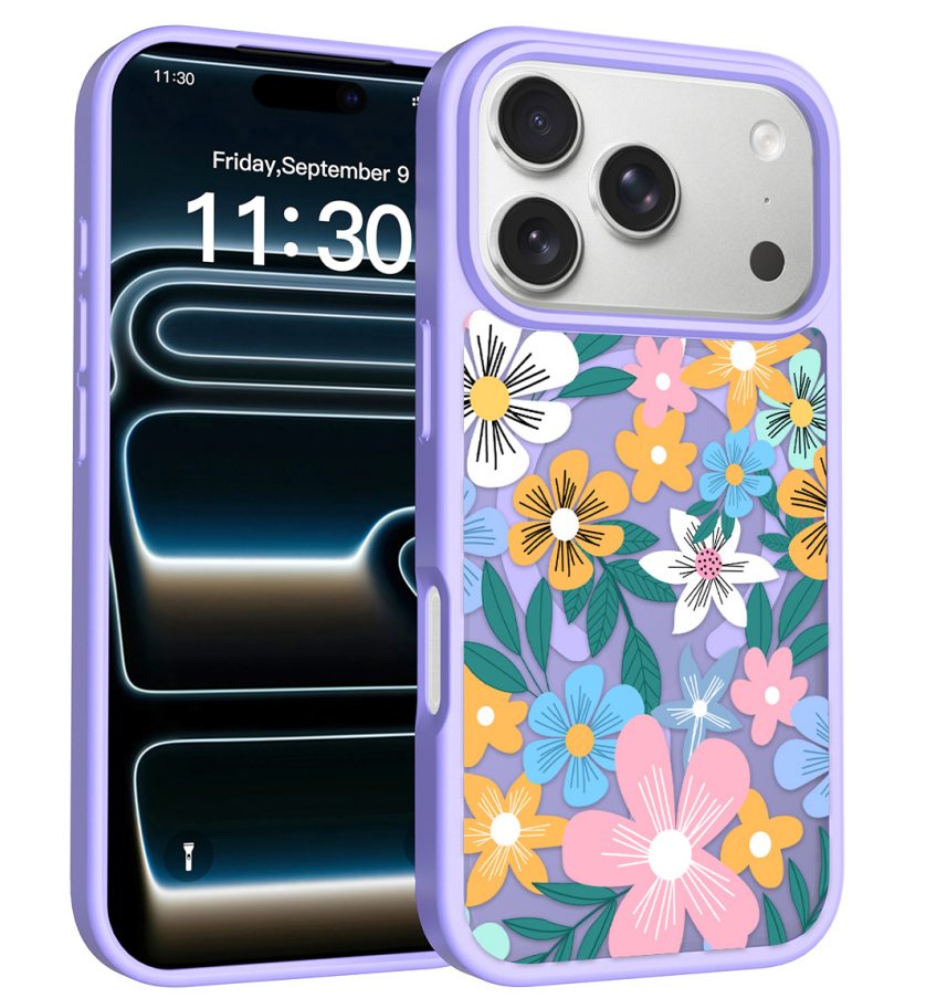 Translucent Matte Frosted Skin Feeling Magsafe Case with Designs (UV Printing) for iPhone 11-17 Series — phone accessory shipped from Shenzhen warehouse